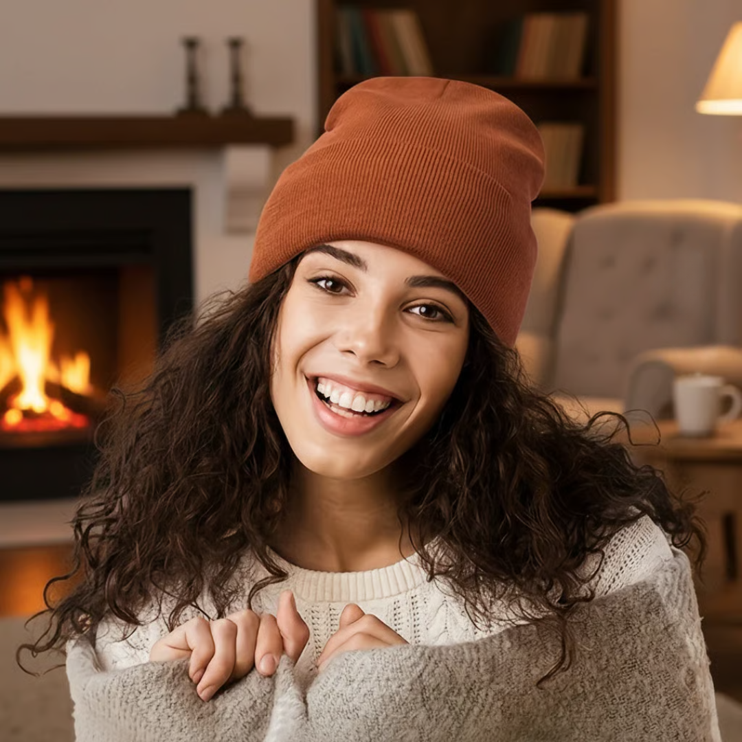 Satynowa Czapka Warmi