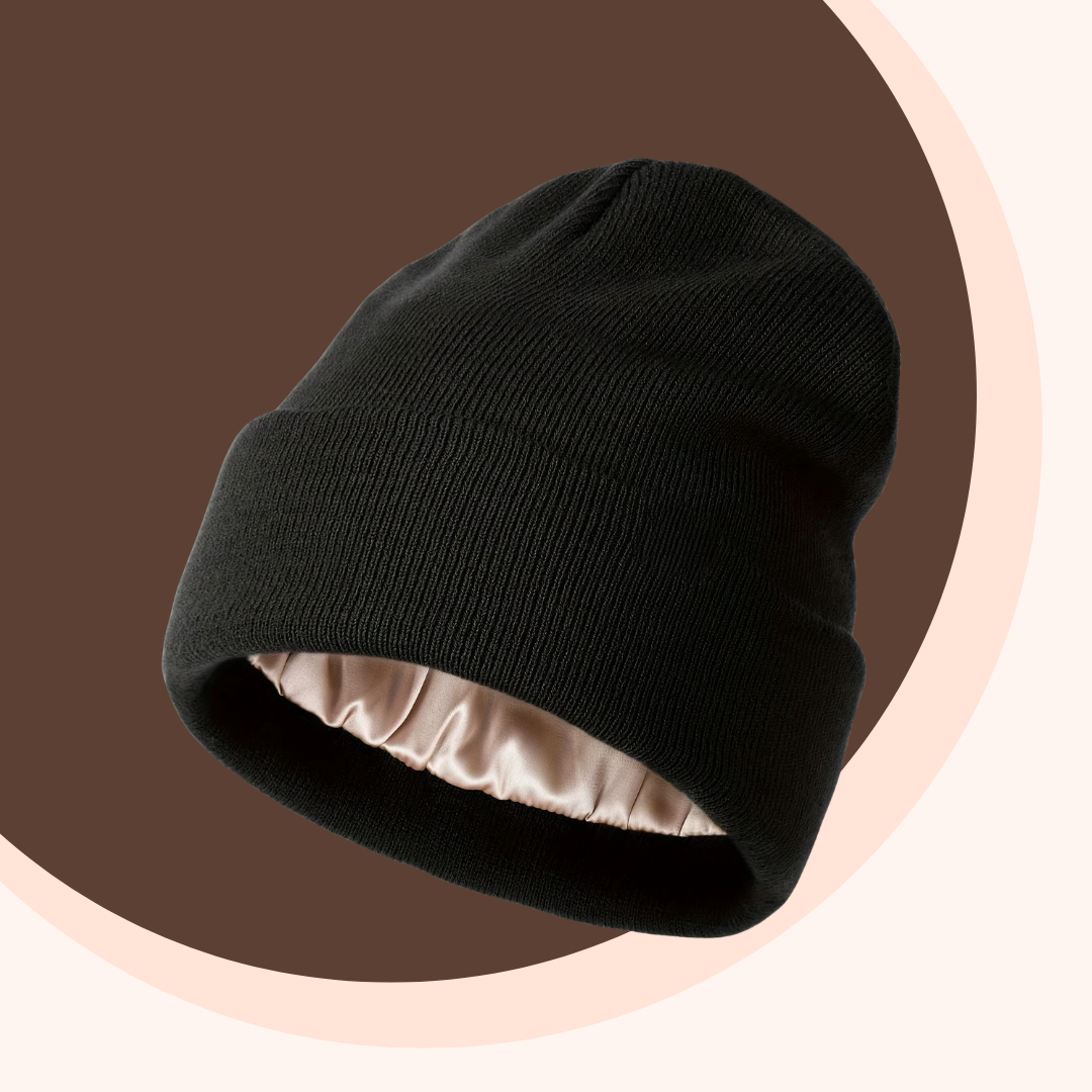 Satynowa Czapka Warmi