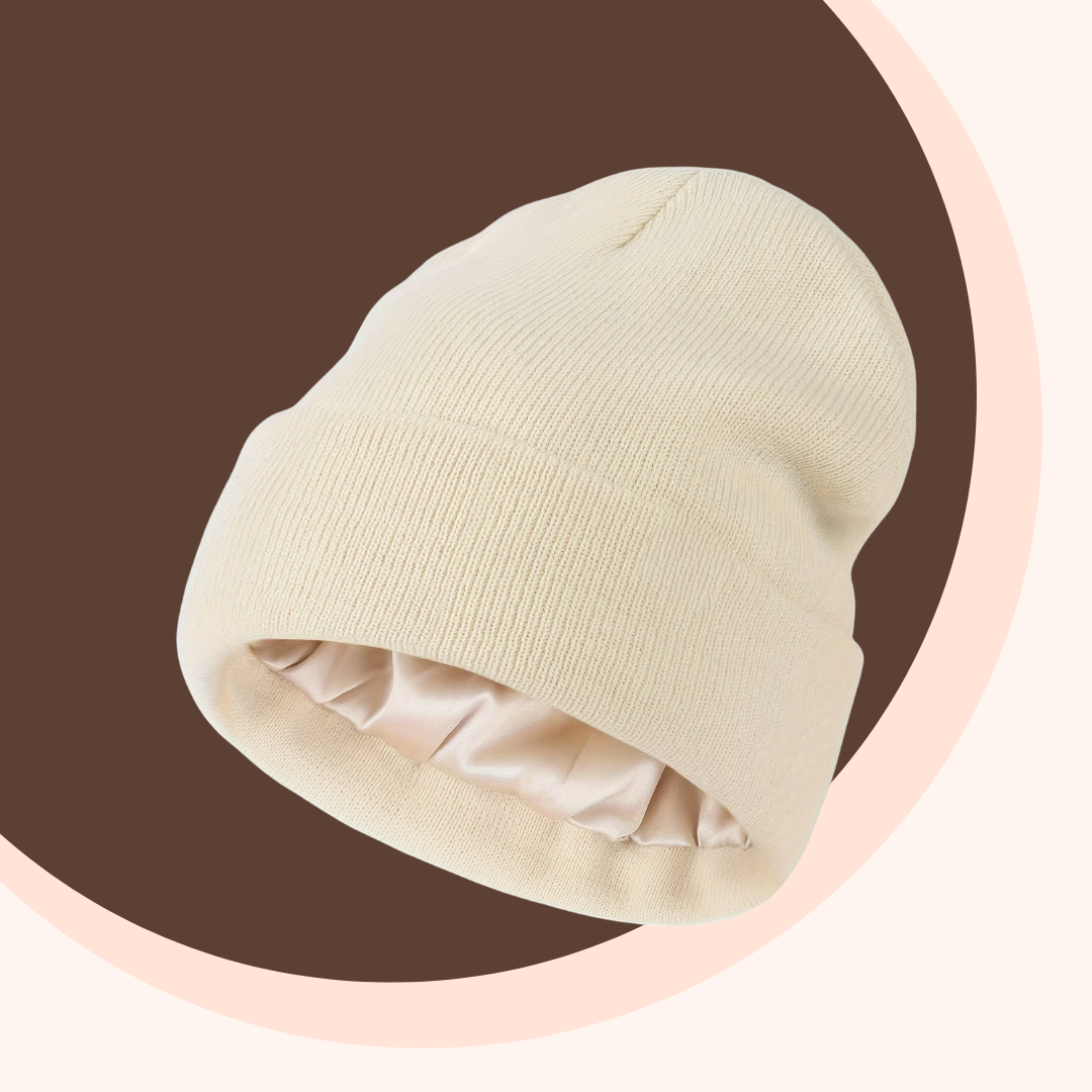 Satynowa Czapka Warmi