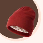 Satynowa Czapka Warmi