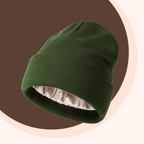 Satynowa Czapka Warmi